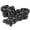 Black, variant on Kids Ski Bindings Adjustable Knee And Elbow Guard Set For Cycling Skiing Skating And Outdoor Activities Bindings Snowboarding Men Large Carpal Tunnel for Men Tennis Elbow Finger Bands Rubber