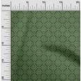 thumbnail image 2 of oneOone Cotton Poplin Dark Green Fabric Geometric Sewing Fabric By The Yard Printed Diy Clothing Sewing Supplies 56 Inch Wide, 2 of 4