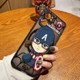 thumbnail image 3 of Matte Phone Case for OPPO RENO 8 8T 7Z 7 6Z 6 5 3 PRO PLUS 4G 5G Case Funda Coque Capa Shell Cover Marvel Avengers Anime Cartoon, 3 of 5