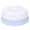Blue, variant on Premium Men Muslim Prayer Hat Polyester Cotton Blend Islamic Embroidery Cap Yellow 22.4 Inches / 57 cm