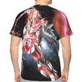 thumbnail image 2 of Mobile Suit Gundam Shirt 3d Printed T Shirt Crewneck Short Sleeve Top Tees For Mens, 2 of 8