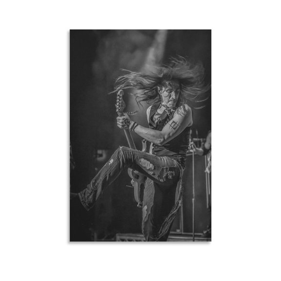 Nuno Bettencourt Canvas Poster Canvas Poster Wall Art Picture Prints Hanging Photo Gift Decor Home Posters Artworks 24x36inch(60x90cm)