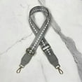 thumbnail image 5 of Bolso de mujer con correa de hombro ancha y ajustable, accesorio para bolso de mujer, bandolera de un solo hombro, correa de hombro larga, estilo étnico, correa de color para bolso, 5 of 5