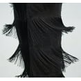 thumbnail image 6 of Municipal Women's Latin Dance Pants Tassel Ballroom Dance Professional Black Adult Fringe Rumba Tango Salsa Practice Pants, 6 of 7