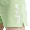 thumbnail image 3 of Women's adidas Essentials Linear French Terry Shorts Color: White Black Size: X SMALL, 3 of 5