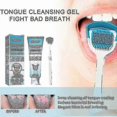 thumbnail image 2 of 2pcs Tongue Cleaners With Soft Brush Scraper Fight Bad Breath Mild For, 2 of 4