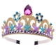 thumbnail image 4 of Diadema elástica de resina suave Hugo Corona de cristal para niñas, 4 of 7