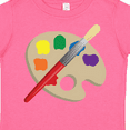 thumbnail image 4 of Inktastic Artist Palette and Brush Boys or Girls Toddler T-Shirt, 4 of 5
