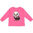 thumbnail image 3 of Inktastic Baby Bald Eagle Boys or Girls Long Sleeve Toddler T-Shirt, 3 of 5