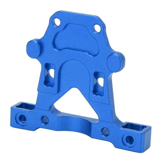 Postes de carrocería trasera RC aleación de aluminio huecos soportes de carrocería de metal para piezas de coche Traxxas 1/16 RC con tornillos azul
