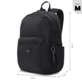 thumbnail image 3 of TOTTO Mochila Mediana Porta Laptop 14 con Bolsillo Secreto | Escuela - Oficina - Viaje | 15 L TRIK M negro M, 3 of 6
