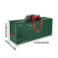 thumbnail image 6 of Christmas Tree Storage Bag with Zipper & Handles - Heavy-Duty Red & Green Holiday Design for Artificial Tree Storage (48.0 x 13.4 x 20.0 Inch), 6 of 6