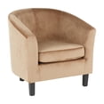 thumbnail image 2 of LumiSource Claudia Contemporary Barrel Accent Chair, 2 of 4