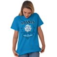 thumbnail image 3 of Kansas Sunflower State Pretty Floral Women's Graphic T Shirt Tees Brisco Brands M, 3 of 6