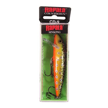 Rapala Countdown Minnow 09 Fishing Lure 3.5" 7/16oz Brook Trout