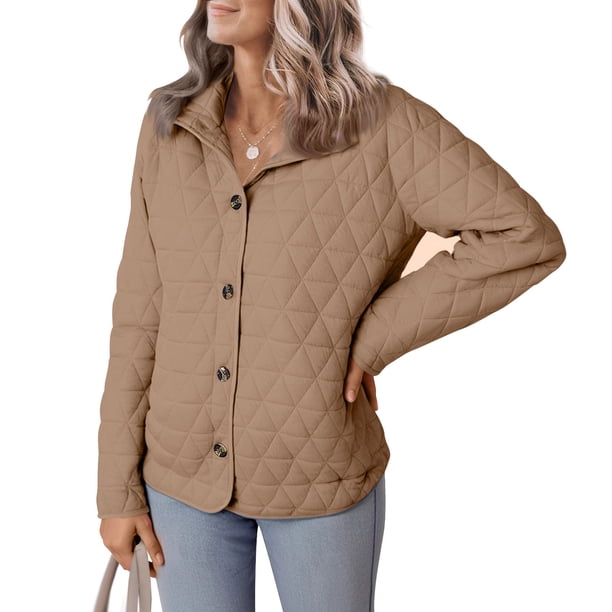 Parkas de manga larga para mujer, informales, holgadas, lisas, con cuello vuelto, de manga larga y cuello redondo, blusa para mujer