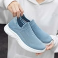 thumbnail image 7 of Viluyesy Womens Athletic Sneaker, Soft Sole Mesh Comfort Non-slip Running Casual Shoes Blue US7.5, 7 of 7