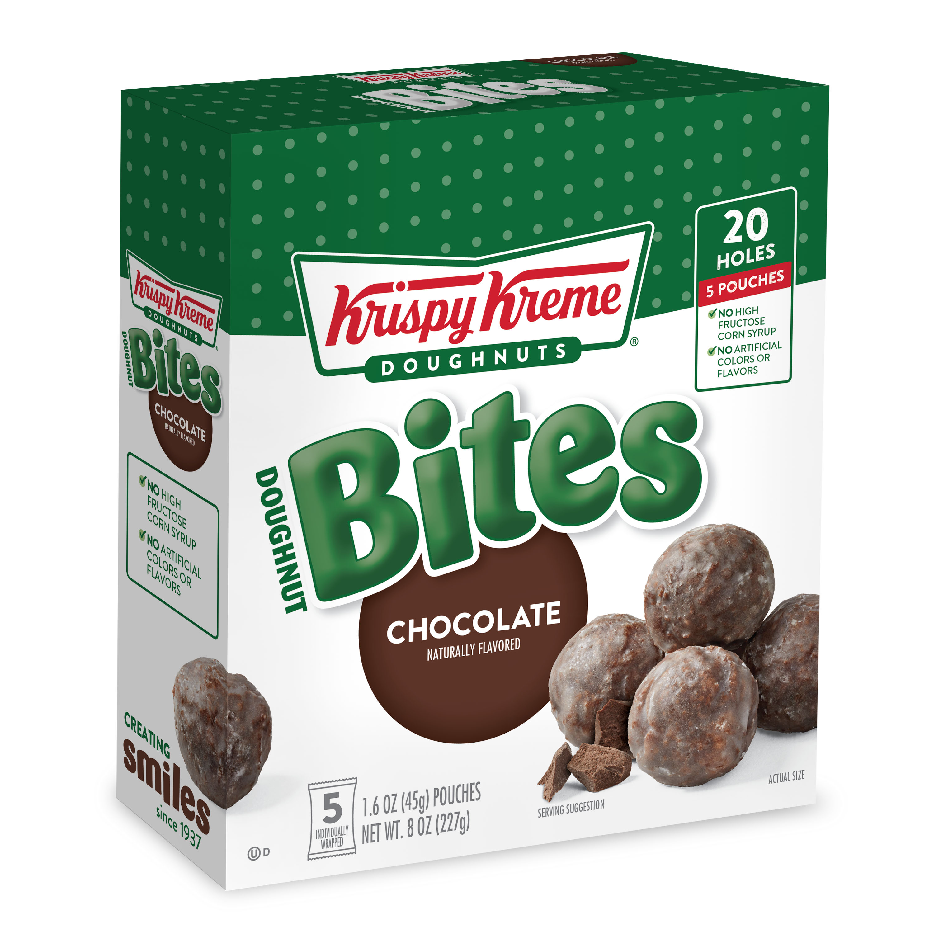 Krispy Kreme Doughnut Bites Chocolate, 1.6 Oz, 5 Count - image 3 of 7