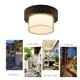 thumbnail image 4 of Lámpara de techo impermeable para exterior, moderna y sencilla, para terraza, entrada, pasillo, patio, balcón, luz de pared, lámpara de techo de hierro, 4 of 7