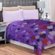 thumbnail image 2 of Frazada Matrimonial Ligera Estampada, Flannel Extra Suave MOD . LOVE MORADO, 2 of 4