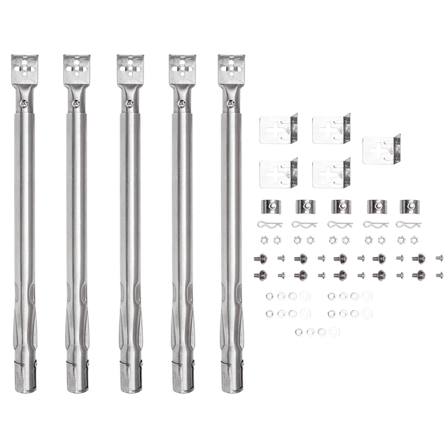 GrillSpot Universal Adjustable Stainless Steel 5-Piece Tube Burner Set
