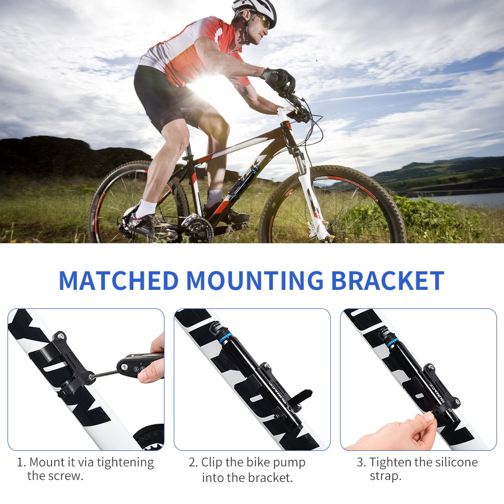 portable bicycle tire pump