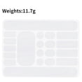 thumbnail image 2 of Etiqueta adhesiva para cadena de bicicleta Colamx calcomanía protectora para marco plegable claro, 2 of 8