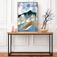 thumbnail image 2 of IDEA4WALL Framed Canvas Wall Art for Living Room, Bedroom Nordic Style Mountains Canvas Prints for Modern Home Decoration Ready to Hang, 2 of 4