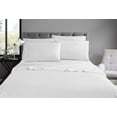thumbnail image 2 of Swift Home Luxury 6-Piece Sheet Set with Extra Pillow Case, Queen, White, 2 of 8