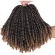 thumbnail image 2 of Extensiones de cabello sintético para mujer, trenzas de ganchillo de 8 pulgadas, 6 paquetes/lote, trenzas rizadas, giros de primavera, T27 #, 2 of 5