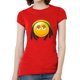 thumbnail image 1 of Camiseta de manga corta Gravity Trading Rasta Emoticon Rojo X-Large, 1 of 1