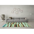thumbnail image 3 of Ahgly Company Indoor Rectangle Oriental Light Blue Traditional Area Rugs, 5' x 8', 3 of 4