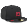 thumbnail image 3 of Men's New Era  Black Arizona Diamondbacks 2026 Clubhouse 59FIFTY Fitted Hat, 3 of 5