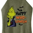thumbnail image 3 of The Grinch - Grinch Happy Wholoween - Juniors High Neck Tank Top, 3 of 5