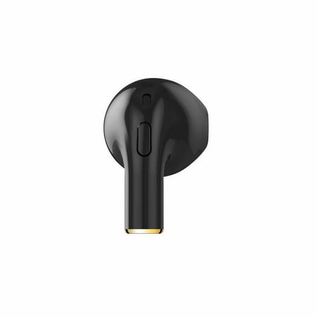 Bluetooth Wireless Earbud, Mini Lightweight Wireless in-Ear Headphone Single 3D Stereo Sports Headset with Mic Earphone for iPhone and Android Smart Phones (Black)