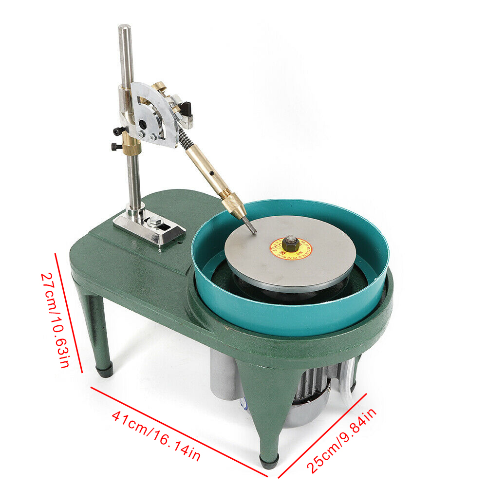 High Durability Bench Polisher with Copper Wire Motor for Efficient Polishing of Gemstones, Jewelry, Wood, and More