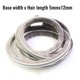 thumbnail image 2 of Hairy Seal Brush Pile Door Window Sliding Weather Strip Draught Excluder Noise Isolation For Studio Door Seal Bathroom Tape 10M, 2 of 10