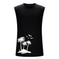 FRSASU Mens Cotton Sleeveless Tank Tops UPF 50+ Quick Dry Workout Gym ...