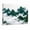 C, variant on XaaKee Canvas Art Emerald Green Nature Background Pattern Contemporary Canvas Wall Art Inner Framed 18*12Inch
