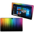 thumbnail image 1 of Skin Decal Wrap Compatible With NuVision Supreme 1001 Tablet Sticker Design Rainbow Streaks, 1 of 4