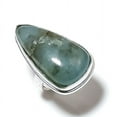 thumbnail image 2 of Natural Aquamarine Gemstone Handmade 925 Sterling Silver Ring Size 6.5, 2 of 2