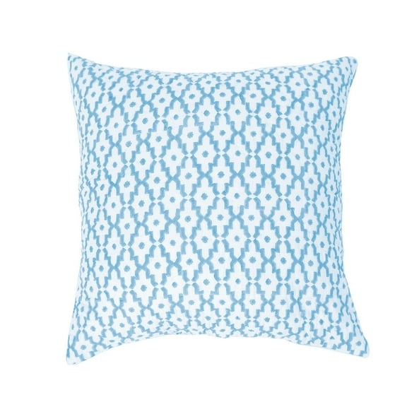 26" x 26" Talley Santorini Cotton Euro Sham - Machine Washable