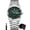 Green, variant on Business Men's Stainless Steel Waterproof Luminous Quartz Watches with Dual Calendar Display