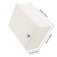 thumbnail image 2 of LOLIPPYY Small Lockable Box Plastic Storage Box For Home Organization 1Set, 2 of 8