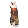 thumbnail image 1 of Balery 1860s Style American Cowboy Sudadera con Capucha para Perros Pequeños – Ropa para Mascotas, Disfraz para Perros y Gatos, Ideal para Fiestas y Cosplay-XX-Large, 1 of 7