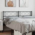 thumbnail image 1 of vidaXL Metal Headboard Black 150 cm, 1 of 4
