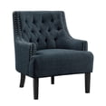 thumbnail image 2 of OakvillePark Vernonia Fabric Upholstered Accent Chair, Indigo, 2 of 8
