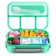 thumbnail image 4 of 1pc 4-Compartment Bento Lunch Box - Microwave, Dishwasher, and Freezer Safe - Perfect for Back to School and On-the-Go Meals, 4 of 4