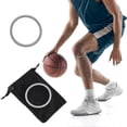 thumbnail image 1 of 2pcs Fine Patella With Basketball Knee Force Band Silicone Running Fitness Pad Elastic Fixation Protection, 1 of 5