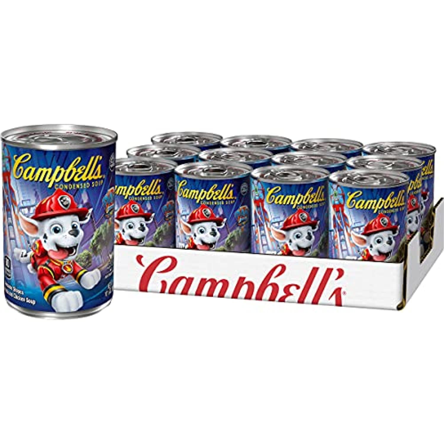 Campbells Kids Soup, Paw Patrol, PuppyShaped Pasta In Chicken Soup, 10